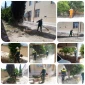 پاکسازی محوطه آموزشکده توسط نیروهای خدماتی وپارکبانان شهرداری نی ریز