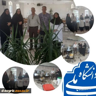 دیدار ریاست و  واحد امور دانشجویی  آموزشکده  ملی مهارت  مرکز  دختران نی ریز با مسئولین آموزشکده  ملی مهارت پسران استهبان